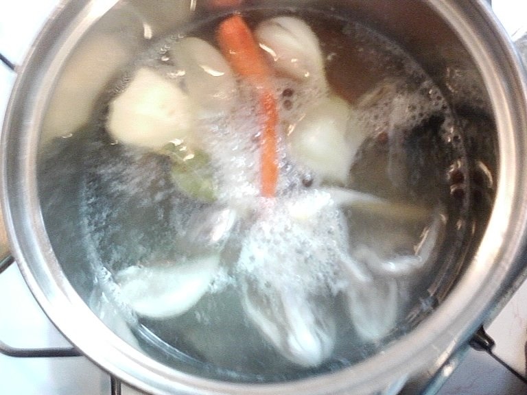 Garnitura de hrisca cu sos de peste