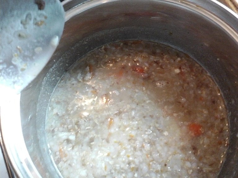 Garnitura de hrisca cu sos de peste