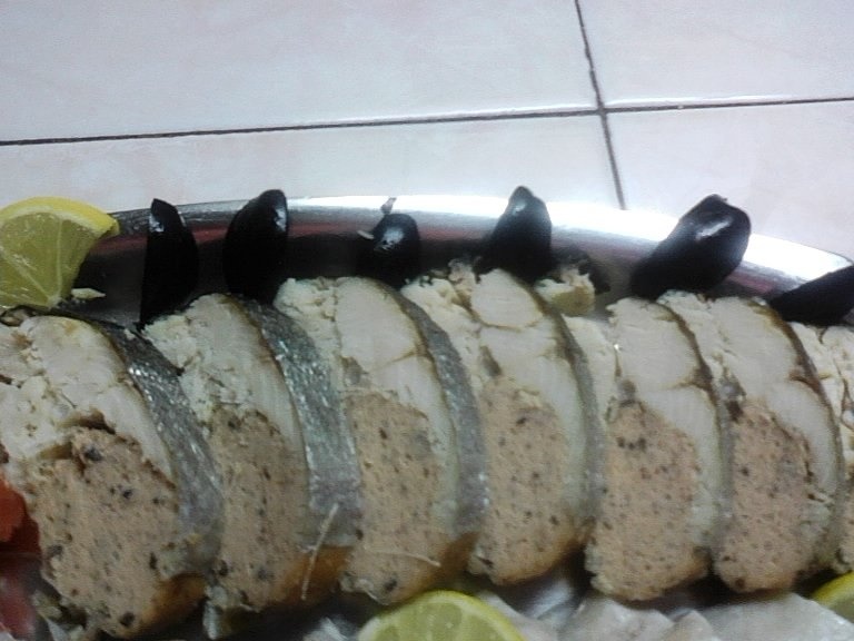 Pastrav umplut cu somon