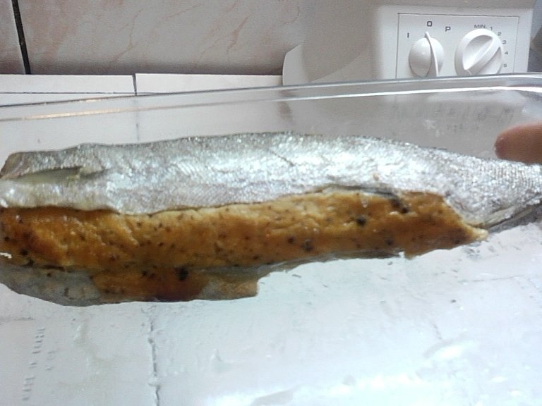 Pastrav umplut cu somon