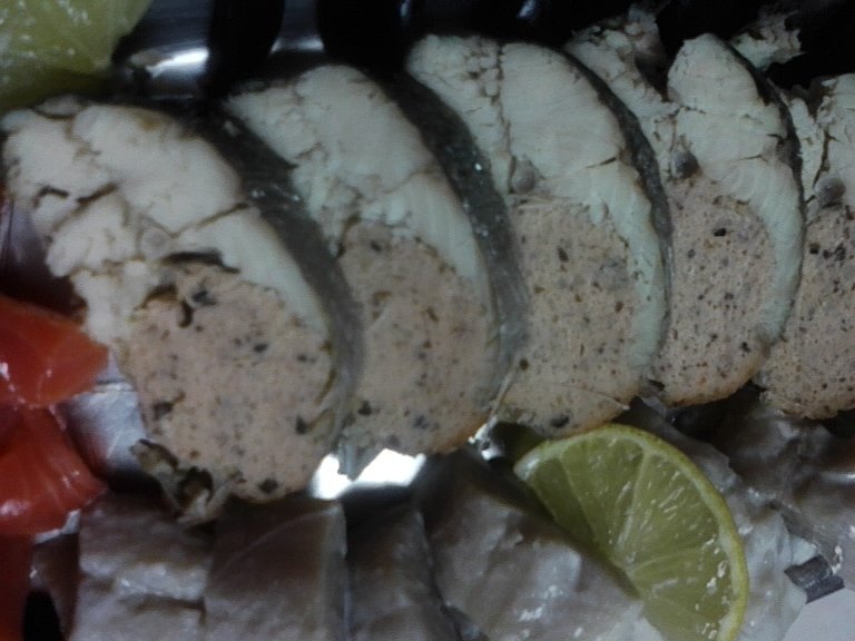 Pastrav umplut cu somon