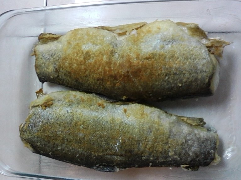 Pastrav cu sos de ciuperci