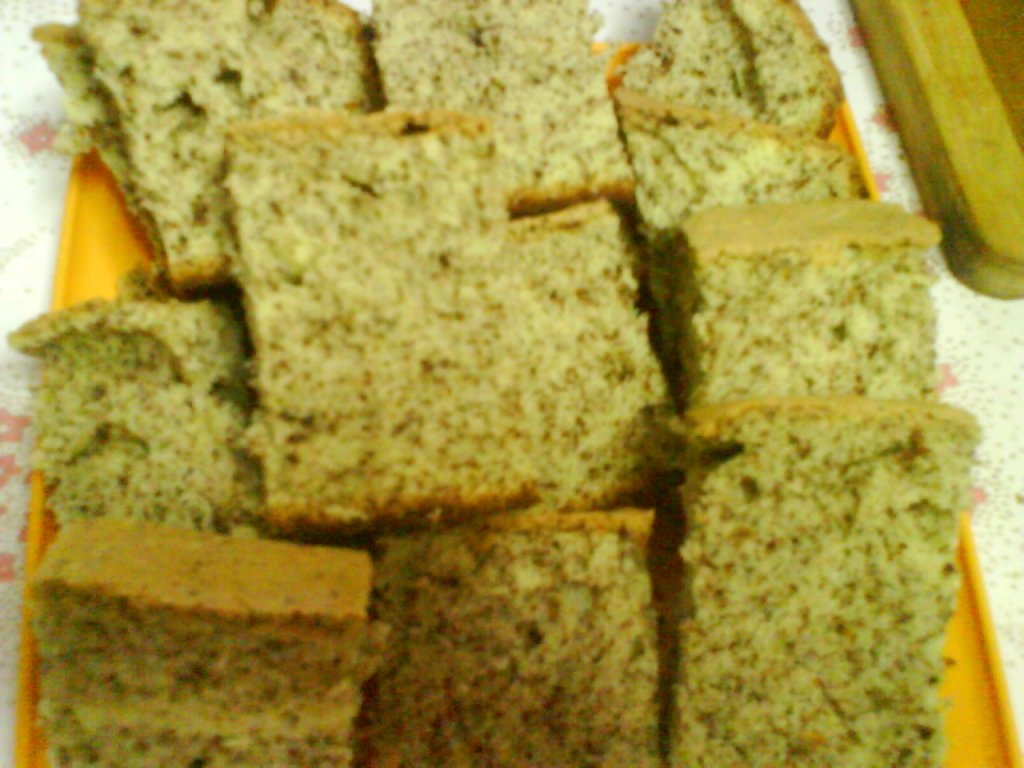 Pandispan cu fulgi de ciocolata