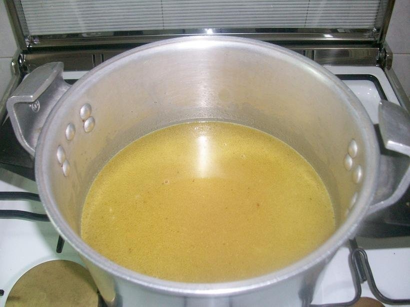 Supa crema de linte (specific arabesc)