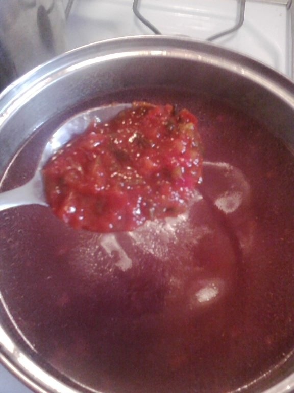 Ciorba de sfecla cu fasole