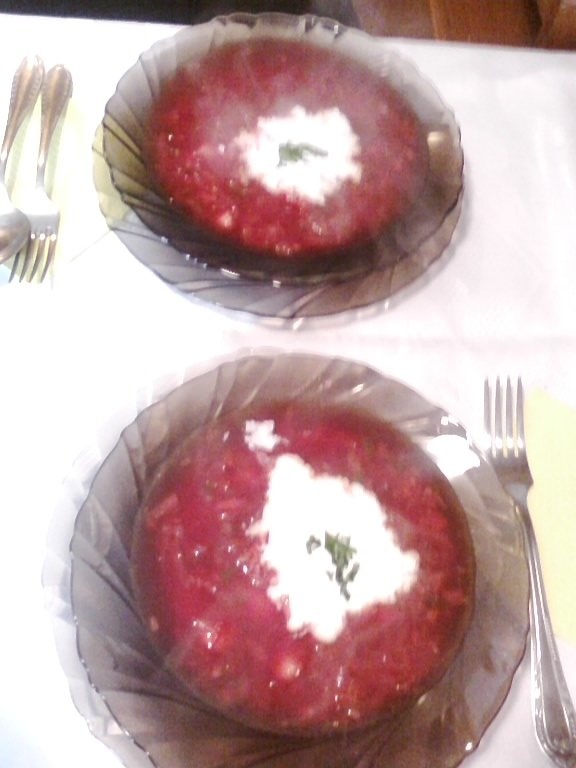 Ciorba de sfecla cu fasole