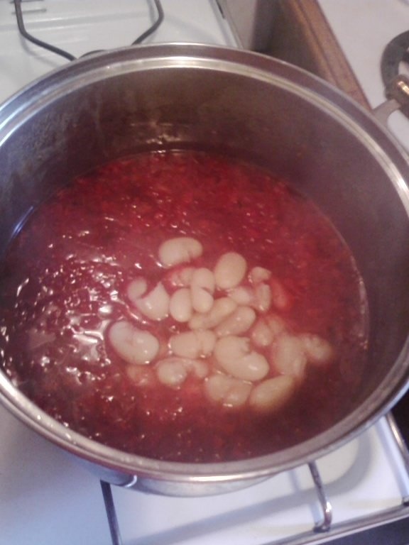 Ciorba de sfecla cu fasole