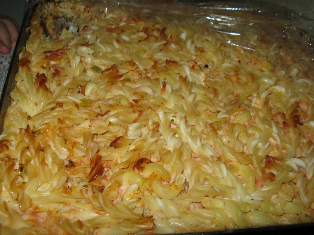 Musaca cu carne si paste fainoase