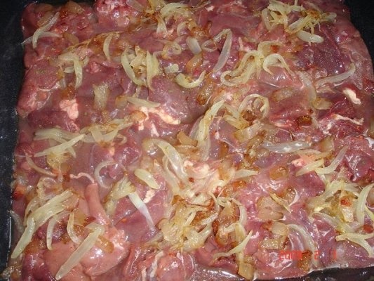 Ficatei lejeri la cuptor