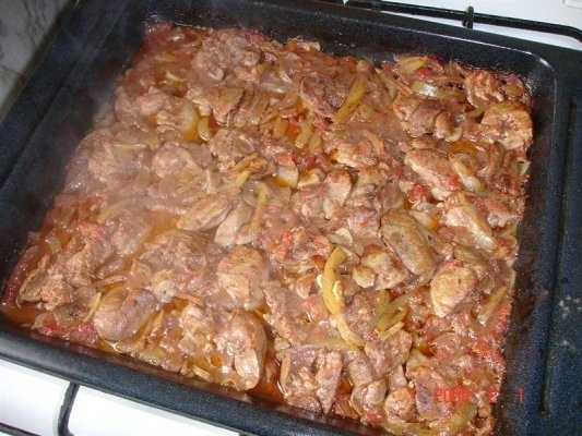 Ficatei lejeri la cuptor