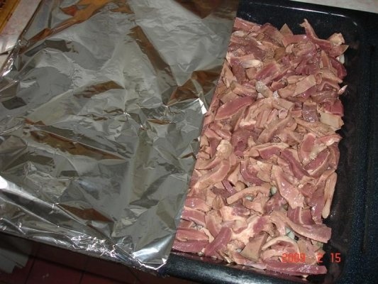 Maruntaie de porc la cuptor