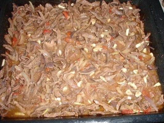 Maruntaie de porc la cuptor