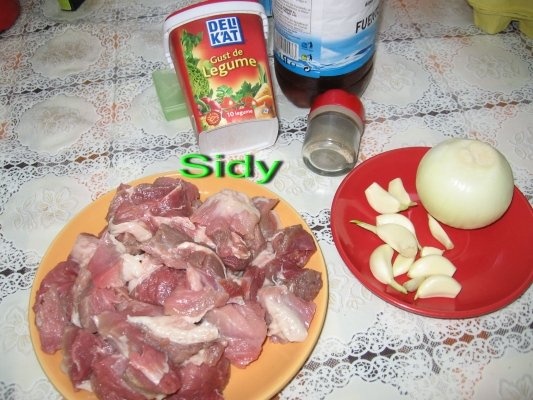 Tochitura moldoveneasca, facuta in ....Bihor