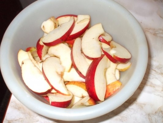 Budinca de orez cu mere