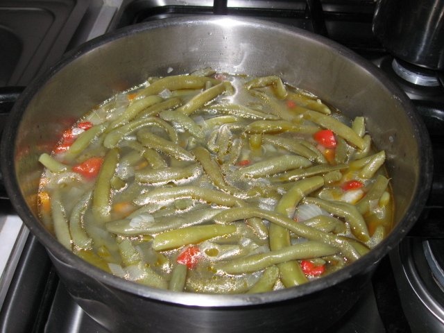 Mancare de fasole verde fara carne