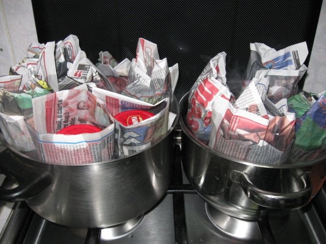 Pere cu zahar si otet