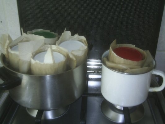 Peste (stavrizi) la borcan