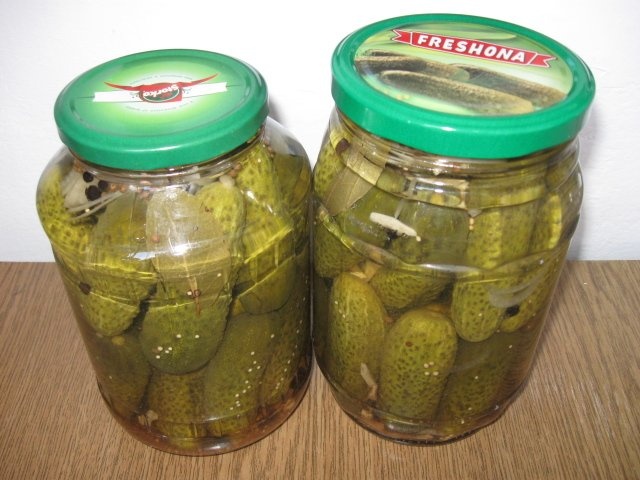 Castraveti in otet fara sare