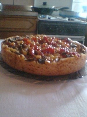 Pizza de post