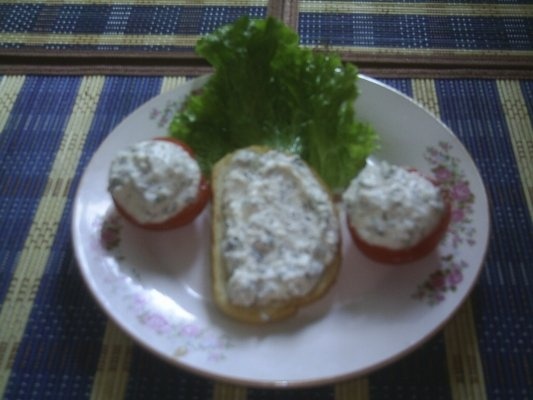 Pasta de branza de vaci cu marar