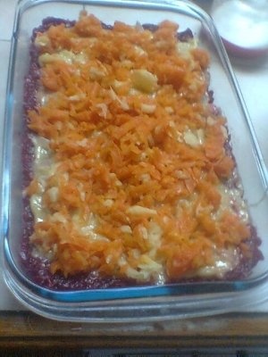 Salata de post in straturi