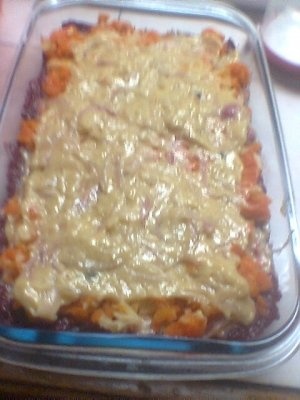 Salata de post in straturi