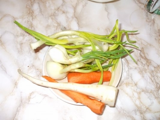 Ciorba din boabe de fasole cu tarhon