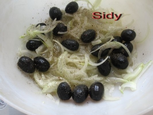 Salata de cartofi cu masline