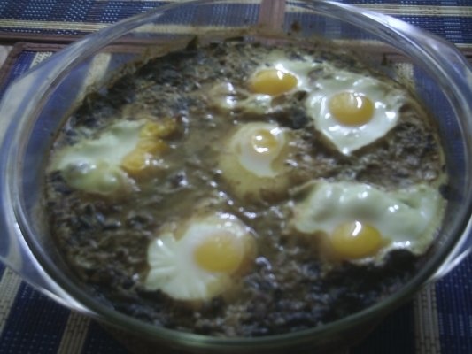 SPANAC CU VITEL  SI  OCHIURI