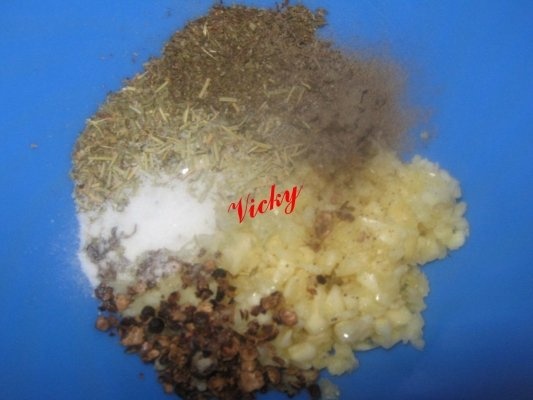 Carne marinata in vin