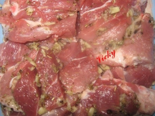 Carne marinata in vin