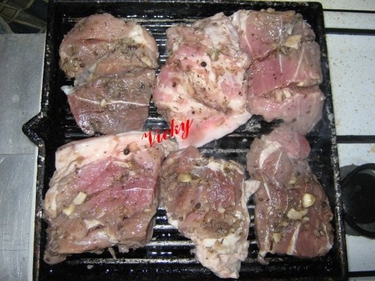 Carne marinata in vin