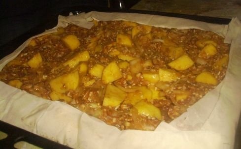 Placinta  cu carne - Ana