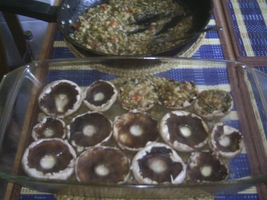 CIUPERCI UMPLUTE LA CUPTOR