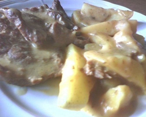 Pulpa de vita la tava