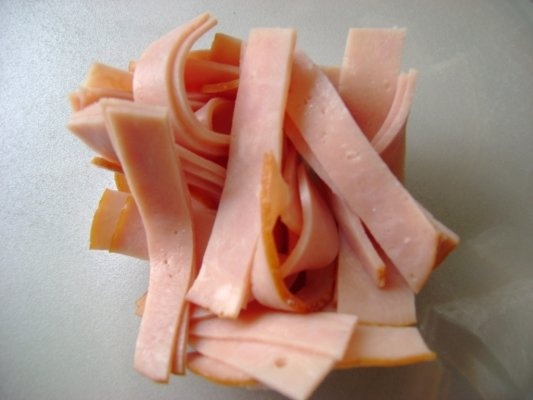 Salata cu sunca si cruditati