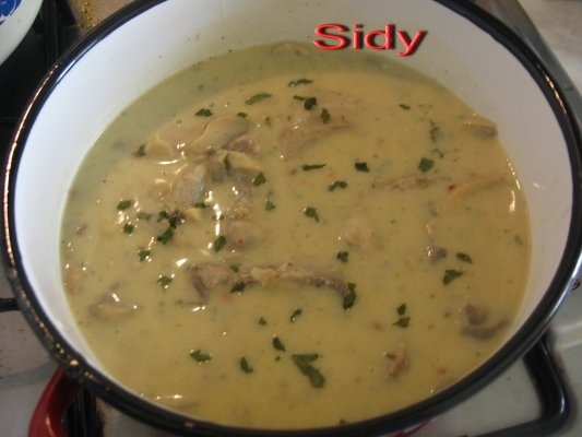 Piept de pui cu ciuperci