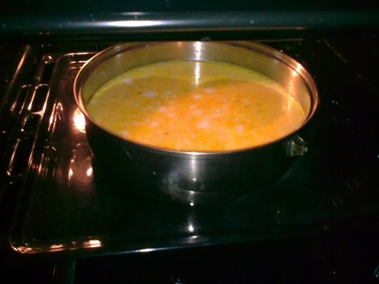 Tort cu crema de zahar ars