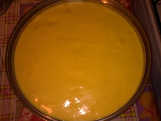 Tort cu crema de zahar ars