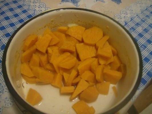 Piure de cartofi dulci