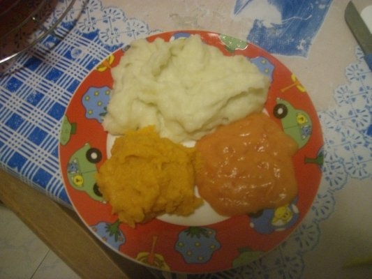 Piure de cartofi dulci