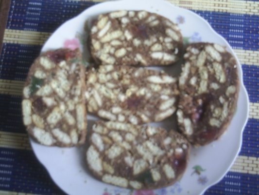 Salam de biscuiţi reţetă