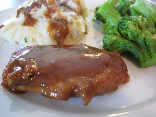 Porc cu miere si broccoli