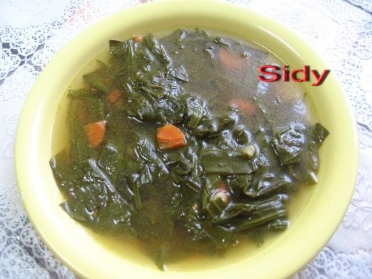 Ciorba de leurda -de post