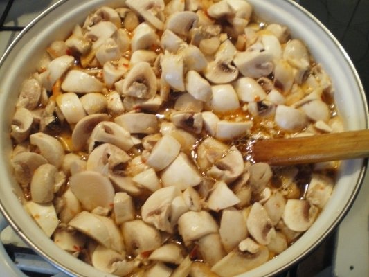 Tocanita de ciuperci