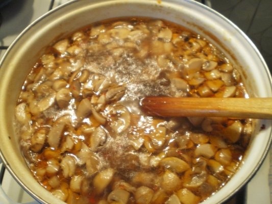 Tocanita de ciuperci