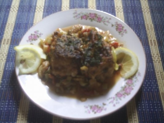 Plachie de crap taraneasca la cuptor