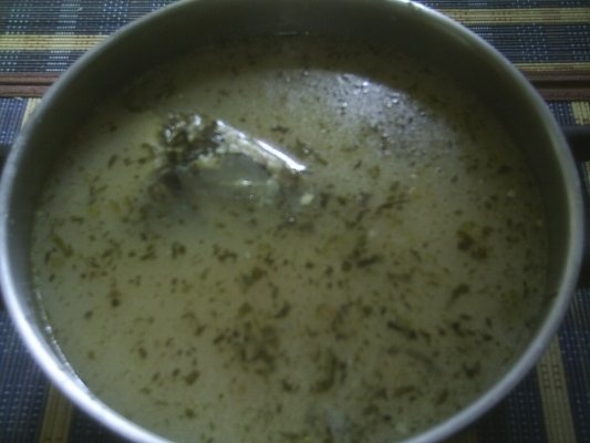 CIORBA DE PESTE TARANEASCA