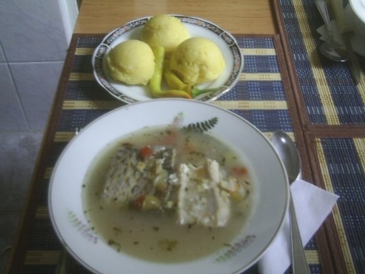 CIORBA DE PESTE TARANEASCA