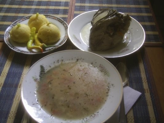 CIORBA DE PESTE TARANEASCA